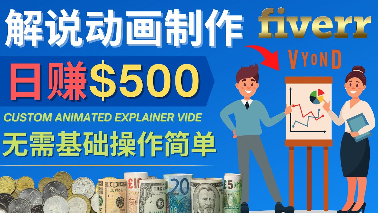 （4286期）制作解说类动画视频（Animated Explainer）日赚500美元以上 – 0基础可操作-iTZL项目网