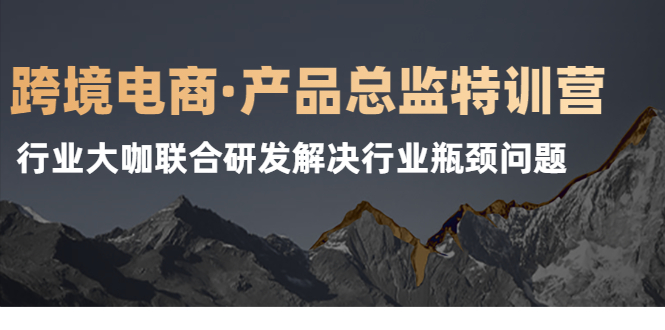 （2125期）跨境电商·产品总监特训营，行业大咖联合研发解决行业瓶颈问题-iTZL项目网