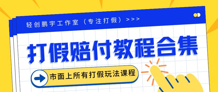 （6425期）2023年全套打假合集，集合市面所有正规打假玩法（非正规打假的没有）-iTZL项目网