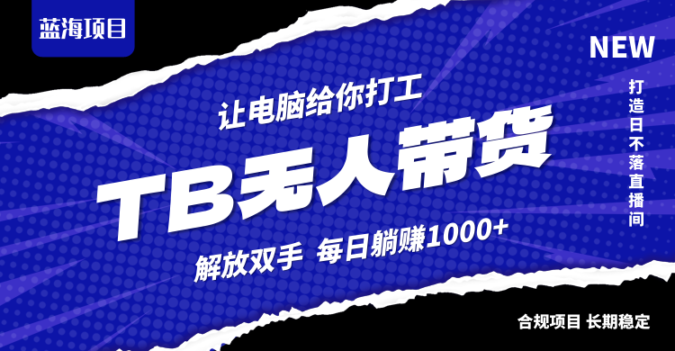 （12742期）淘宝无人直播最新玩法，不违规不封号，轻松月入3W+-iTZL项目网