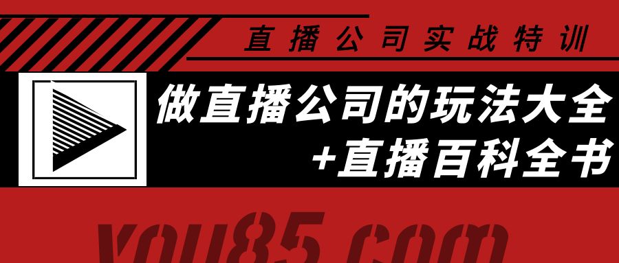 （3799期）老陈·直播公司实战特训：做直播公司的玩法大全+直播百科全书-iTZL项目网