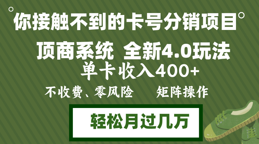 （12917期）年底卡号分销顶商系统4.0玩法，单卡收入400+，0门槛，无脑操作，矩阵操…-iTZL项目网