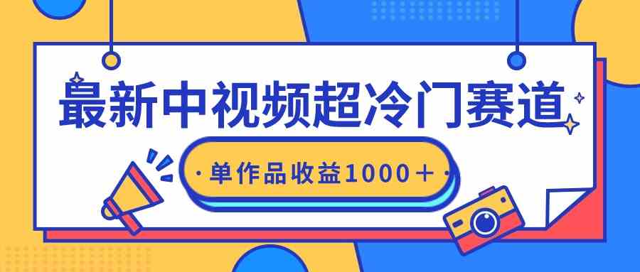 （9275期）最新中视频超冷门赛道，轻松过原创，单条视频收益1000＋-iTZL项目网