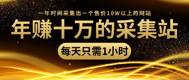 （1418期）年赚十万的采集站，每天1小时，一年采集出一个售价10W的网站（无水印）-iTZL项目网