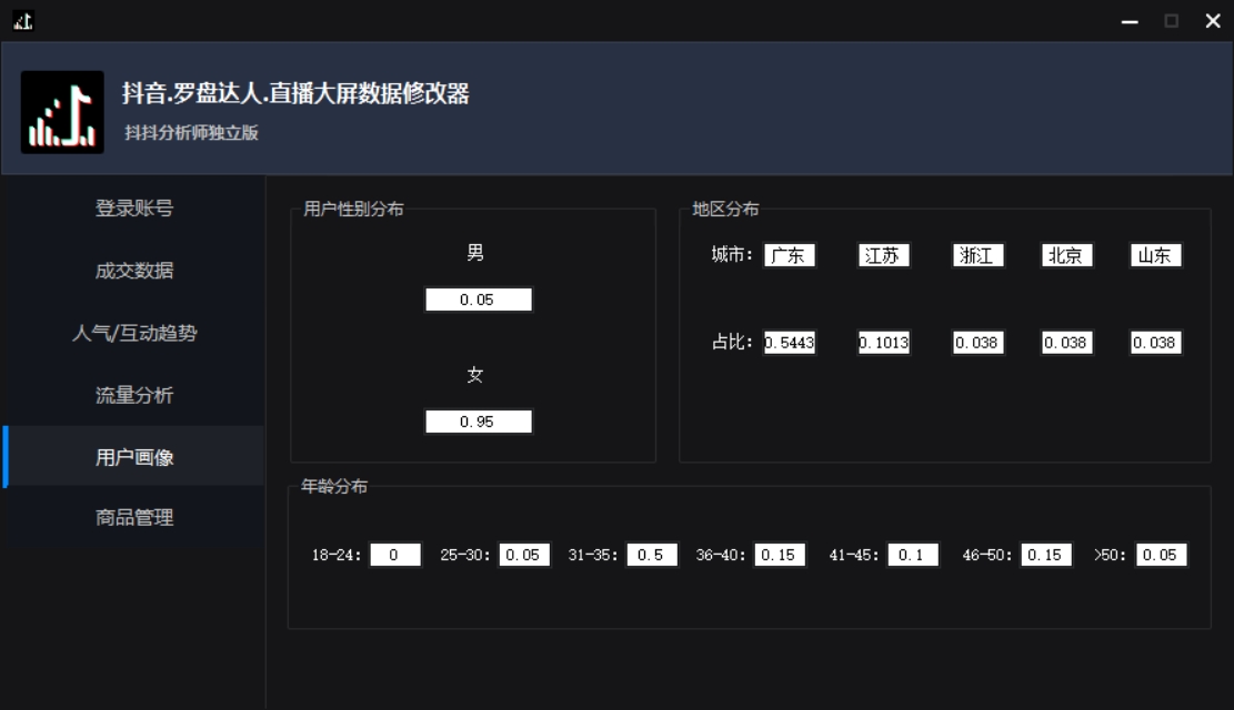 图片[7]-（3764期）【抖音必备】抖抖分析师–某音直播大屏修改器 “大佬”神器【脚本+教程】-iTZL项目网