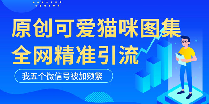 （5498期）黑科技纯原创可爱猫咪图片，全网精准引流，实操5个VX号被加频繁-iTZL项目网