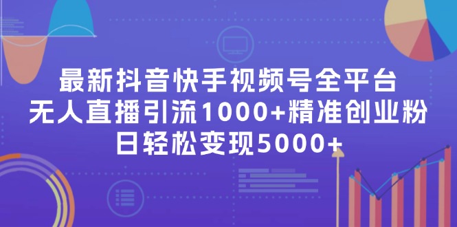 （11970期）最新抖音快手视频号全平台无人直播引流1000+精准创业粉，日轻松变现5000+-iTZL项目网