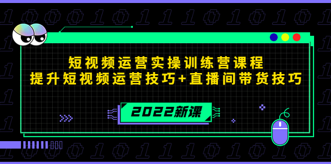 （4136期）2022短视频运营实操训练营课程，提升短视频运营技巧+直播间带货技巧-iTZL项目网