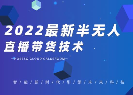 禾兴社·2022最新抖音半无人直播带货技术及卡直播广场玩法，价值699元-iTZL项目网