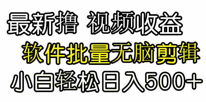 （9569期）发视频撸收益，软件无脑批量剪辑，第一天发第二天就有钱-iTZL项目网