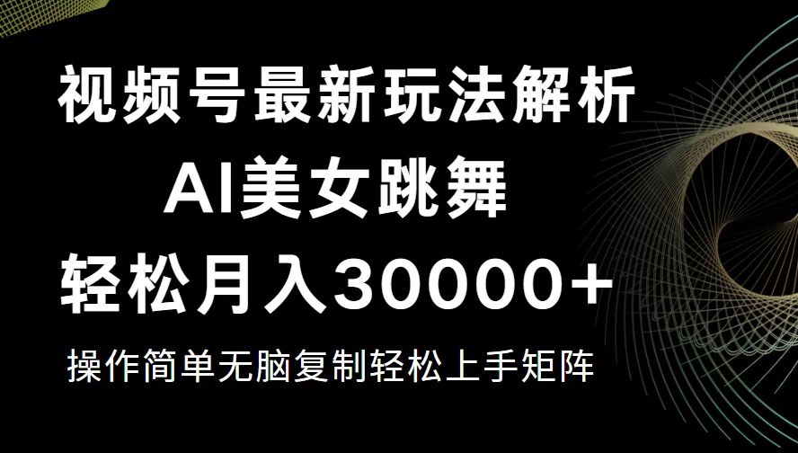 （12420期）视频号最新暴利玩法揭秘，轻松月入30000+-iTZL项目网