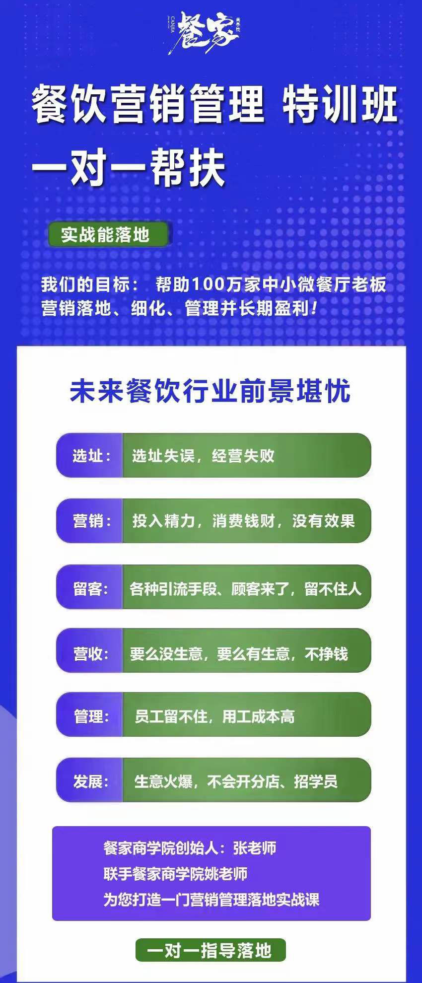 图片[1]-（3827期）餐饮营销管理特训班：选址+营销+留客+营收+管理+发展！-iTZL项目网