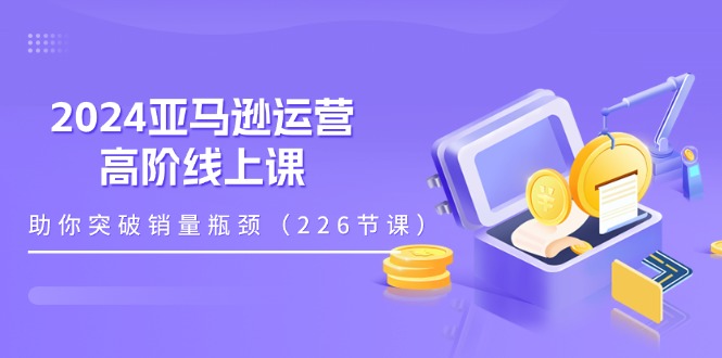 （11389期）2024亚马逊运营-高阶线上课，助你突破销量瓶颈（228节课）-iTZL项目网