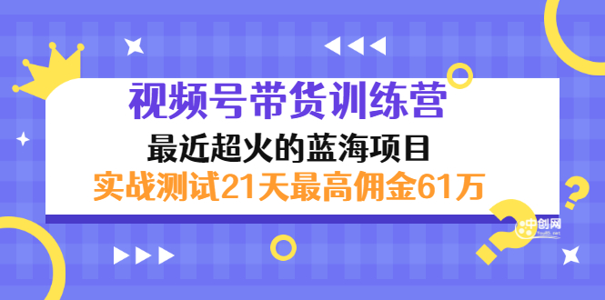 （2946期）外面收899【视频号带货训练营】最近超火：实测21天最高佣金61W(7月4日更新)-iTZL项目网