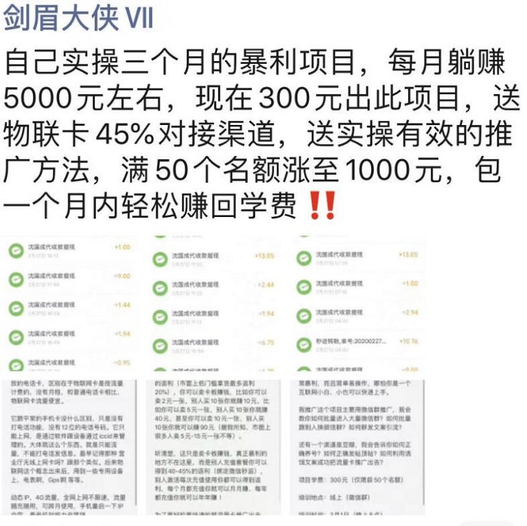 图片[2]-（1130期）剑眉大侠实操三个月得暴利项目，每月躺赚5000元左右（价值300元）-iTZL项目网