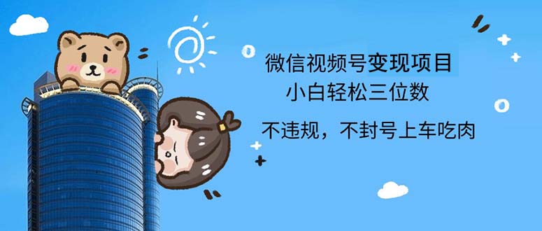 （12660期）2024最新微信视频号，0撸项目，自己玩，小白轻松日入三位数-iTZL项目网