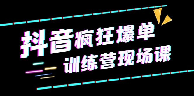 （6241期）抖音短视频疯狂-爆单训练营现场课（新）直播带货+实战案例-iTZL项目网