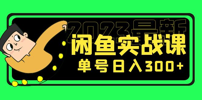 （5117期）花599买的闲鱼项目：2023最新闲鱼实战课，单号日入300+（7节课）-iTZL项目网