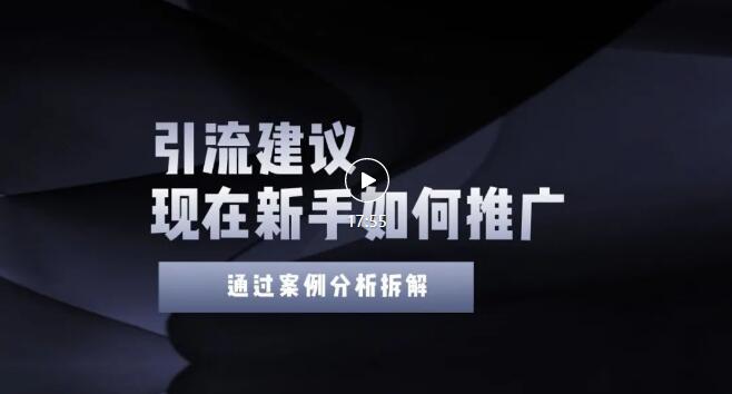 （3039期）今年新手如何精准引流？给你4点实操建议让你学会正确引流（附案例）无水印-iTZL项目网