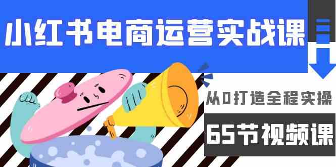 （9724期）小红书电商运营实战课，​从0打造全程实操（65节视频课）-iTZL项目网