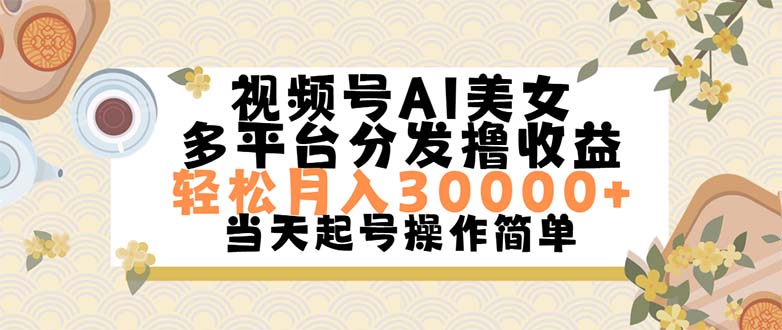 （11684期）视频号AI美女，轻松月入30000+,操作简单轻松上手-iTZL项目网