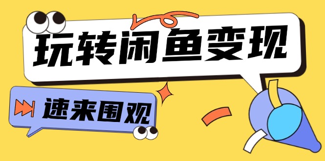 （11933期）从0到1系统玩转闲鱼变现，教你核心选品思维，提升产品曝光及转化率-15节-iTZL项目网